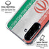 Iran Flag Distressed Galaxy A36 5G Clear Case